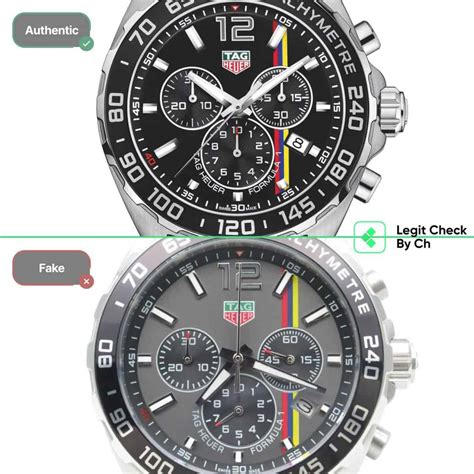 fake tag watches how to tell|swiss tag heuer watches.